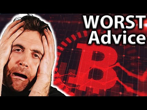 DON’T DO THIS!! Some of the WORST Crypto Advice!! ⛔️