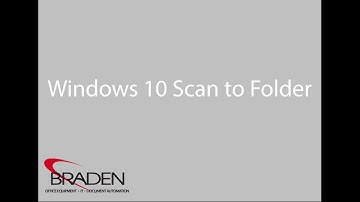 Windows 10 Scan to Folder FTP