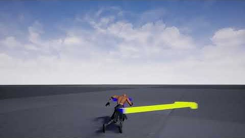 [2] UE4 Portfolio2 - Interp velocity & Move stop