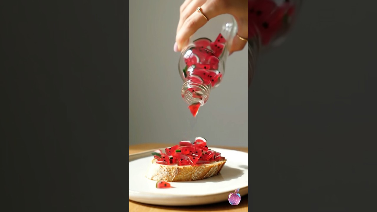 Glass Watermelon 🍉 Spread on toast 