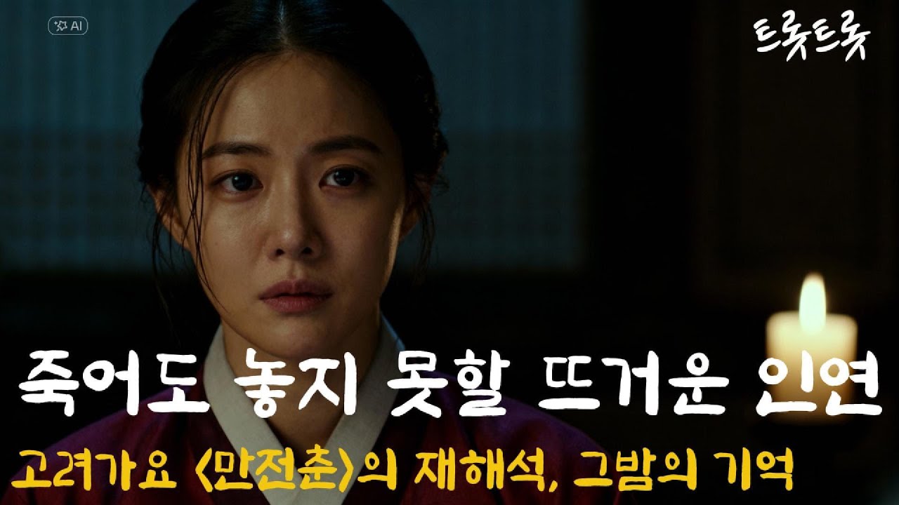 얼음 위에서라도, 오늘 밤은 영원히｜고려가요 만전춘의 재해석