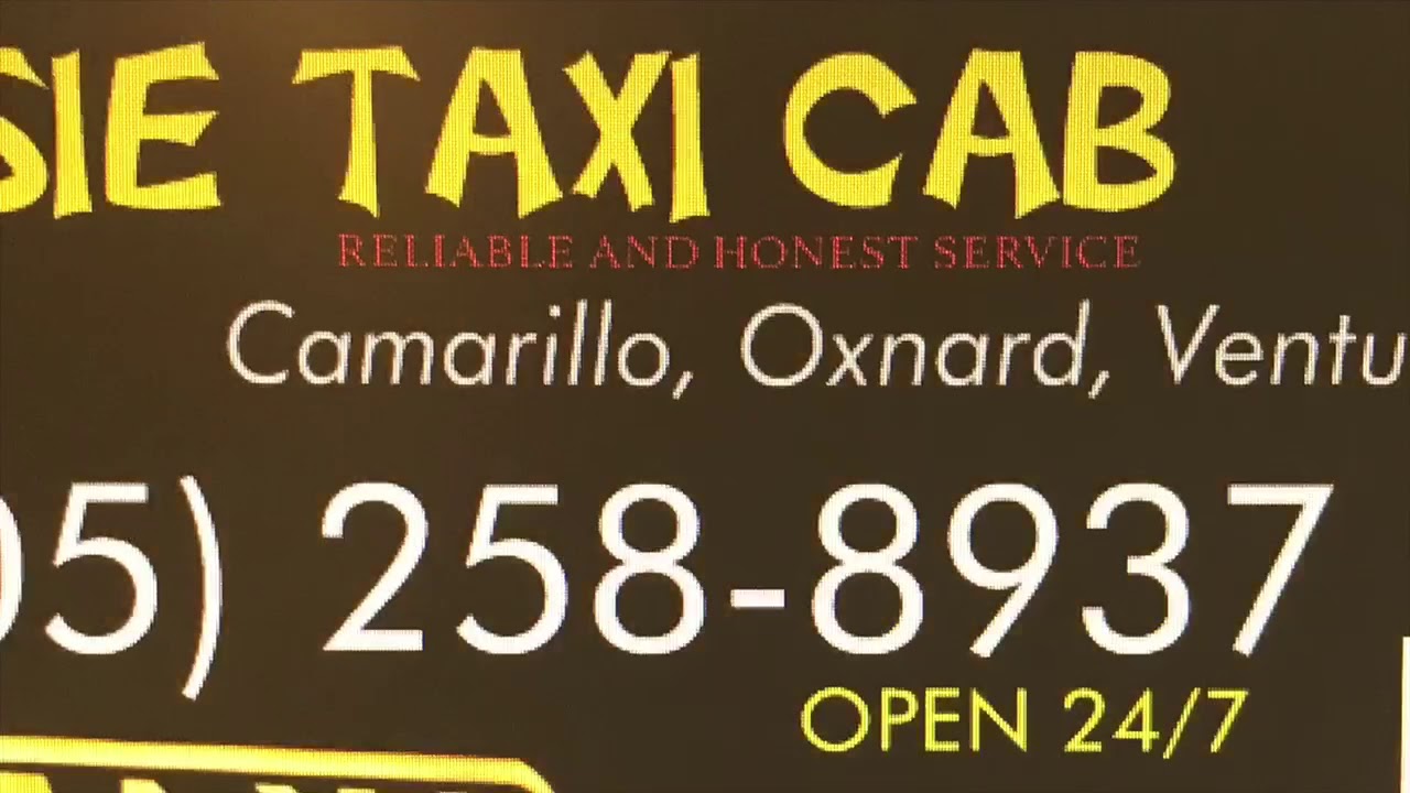 Rosie Taxi Cab taxi service in Ventura, Camarilllo Oxnard, and Port