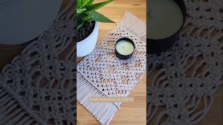 Macrame table runner ➿ #shortsvideo #diy Net Worth