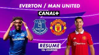 Le résumé d'Everton / Manchester United - Premier League 2022-23 (10ème journée)