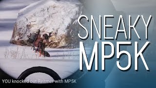 Sneaky plays with the MP5k | PUBG Gameplay