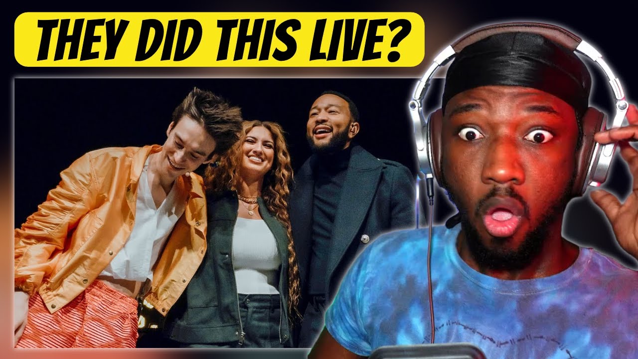 Jacob Collier, John Legend & Tori Kelly - Bridge Over Troubled Water Live | Reaction