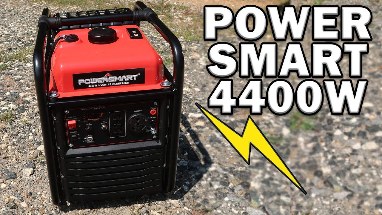 PowerSmart 4400-Watt RV Ready Open Frame Inverter Generator for