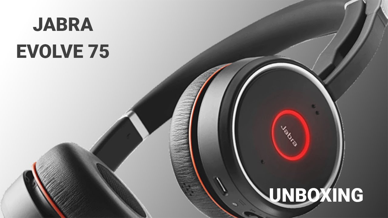 Casti wireless Jabra Evolve 75 - [unboxing și prime impresii]