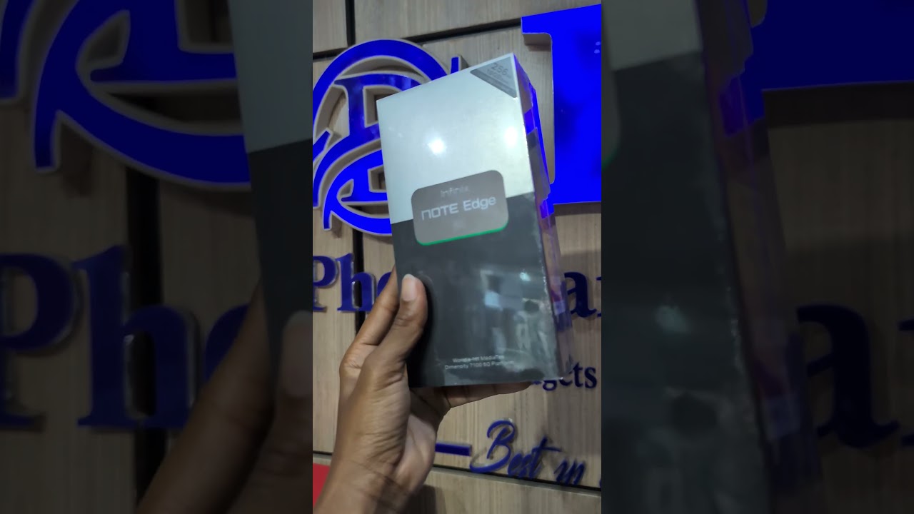 New Infinix Note Edge 256 GB Blue