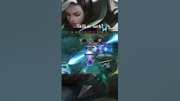 Skill or luck? #mobilelegends #mlbb #mobilelegendsfunny #benedetta #gusion #chouu