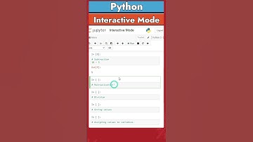 Python Interactive Mode | Py Fundamentals - 1