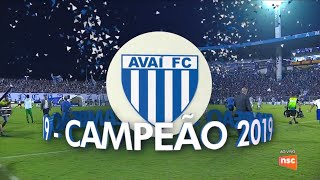 AVAÍ FC - CAMPEÃO CATARINENSE - 2019