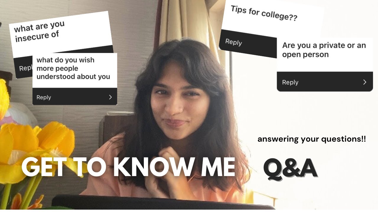 get to know me Q&A // answering your questions!