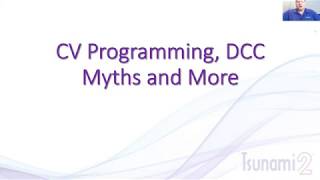 CV Programming, DCC Myths and More with SoundTraxx (Webinar 6)