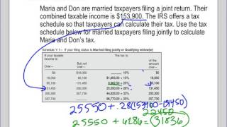 7 1 Tax Table, Worksheets, and Schedules Video - YouTube 7-1-tax-table-worksheets-and-schedules-video-youtube