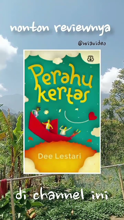 Buku Perahu Kertas | Dee Lestari | Novel | Booktube Indonesia #shorts #books