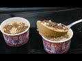 Coupelle de glace maison au café