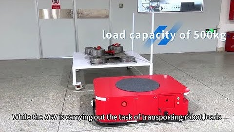New type of AGV: BRTAGV11050A, 500kg loading ability.