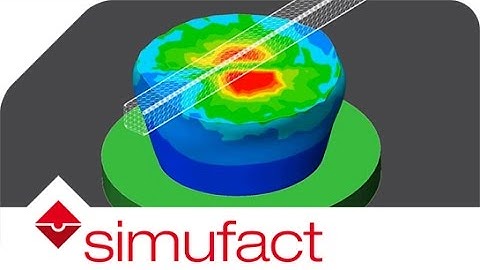 Plastic strain during partial rotary forging | Simufact