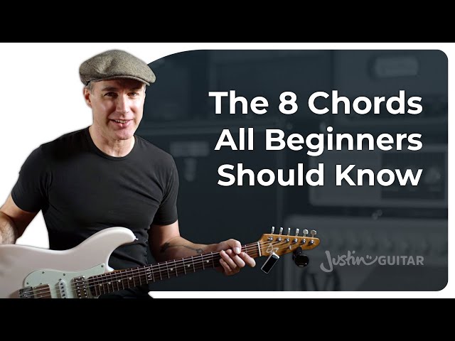 8 Open Chords That You Should Know! | Guitar for Beginners class=