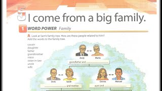Famous Unit 5 - I Come From A Big Family Student Book Interchange 4 Edition With Jack C. Richards Profile