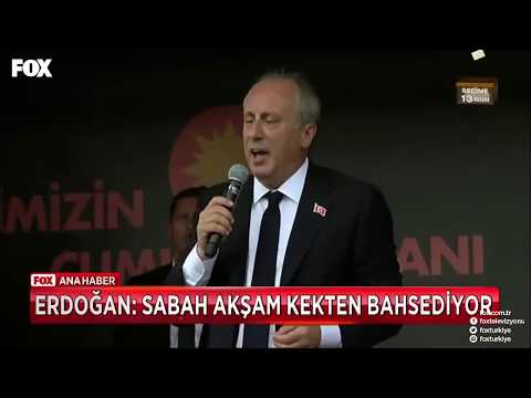 Recep Tayyip Erdoğan - Muharrem İnce Bakışma Atışması