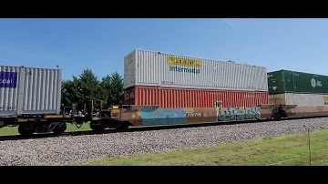 NS 203 Intermodal Taylors, SC w/Tier 4 leader