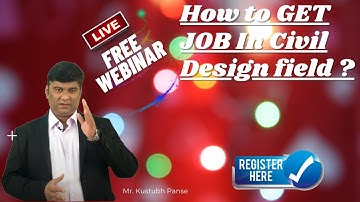 How To GET JOB in Civil Design Field @CADD Centre Design Studio ​