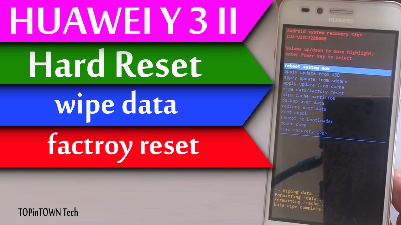 reset huawei lua l21