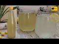 Lemon squash  homemade lemonade syrup  how to make lemon squash without preservative