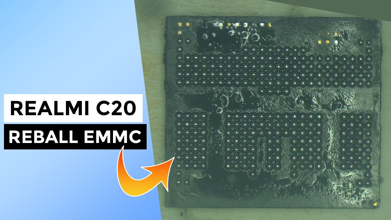 REBALL EMMC REALMI C20
