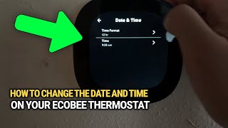 How To Change The Date And Time On Your Ecobee Thermostat: Easy Setup!