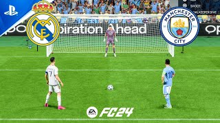 REAL MADRID VS MANCHESTER CITY | FC 24 PENALTY SHOOTOUT | RONALDO VS MESSI | UCL FINAL - PS5 by Beel Gaming 894 views 2 weeks ago 10 minutes, 14 seconds