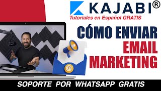 Cómo enviar email marketing con Kajabi I Configuración email marketing Kajabi