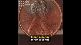 Сlean a penny in 60 seconds