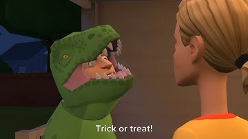 Jester’s Sneaky Halloween! | Plotagon Halloween Special [SUBTITLED]