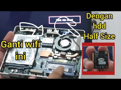 SSD Half Size untuk expand HDD di wifi Slot