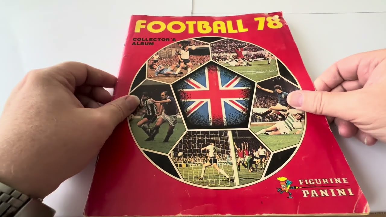 Vintage Panini 1978 - Football 78 Collectors Sticker Album Complete With All Stickers