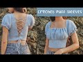 Easy Crochet Puff Sleeves Tutorial | Crochet Front Puff | Chenda DIY