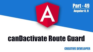 canDactivate router guard in angular || canDactivate Router guard || Angular || Angular Tutorial