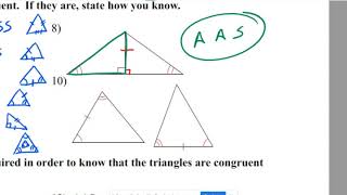 Leonzo triangle congruencies