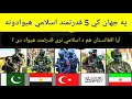 په جهان کي 5 قدرتمند اسلامئ هیوادنه کوم دي آیا افغانستان هم د اسلامی نړی قدرتمند هیواد دی