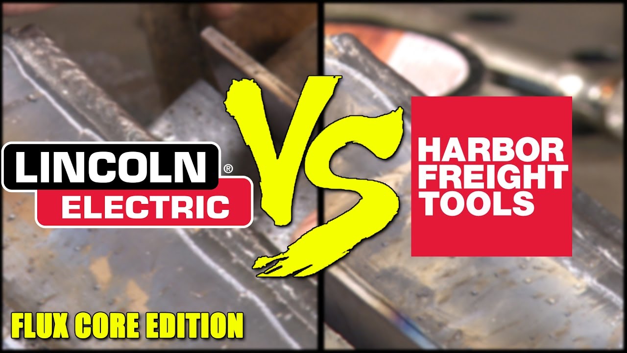 🔥 Harbor Freight Flux Core Wire vs Lincoln Flux Core Wire Part 1 of 2