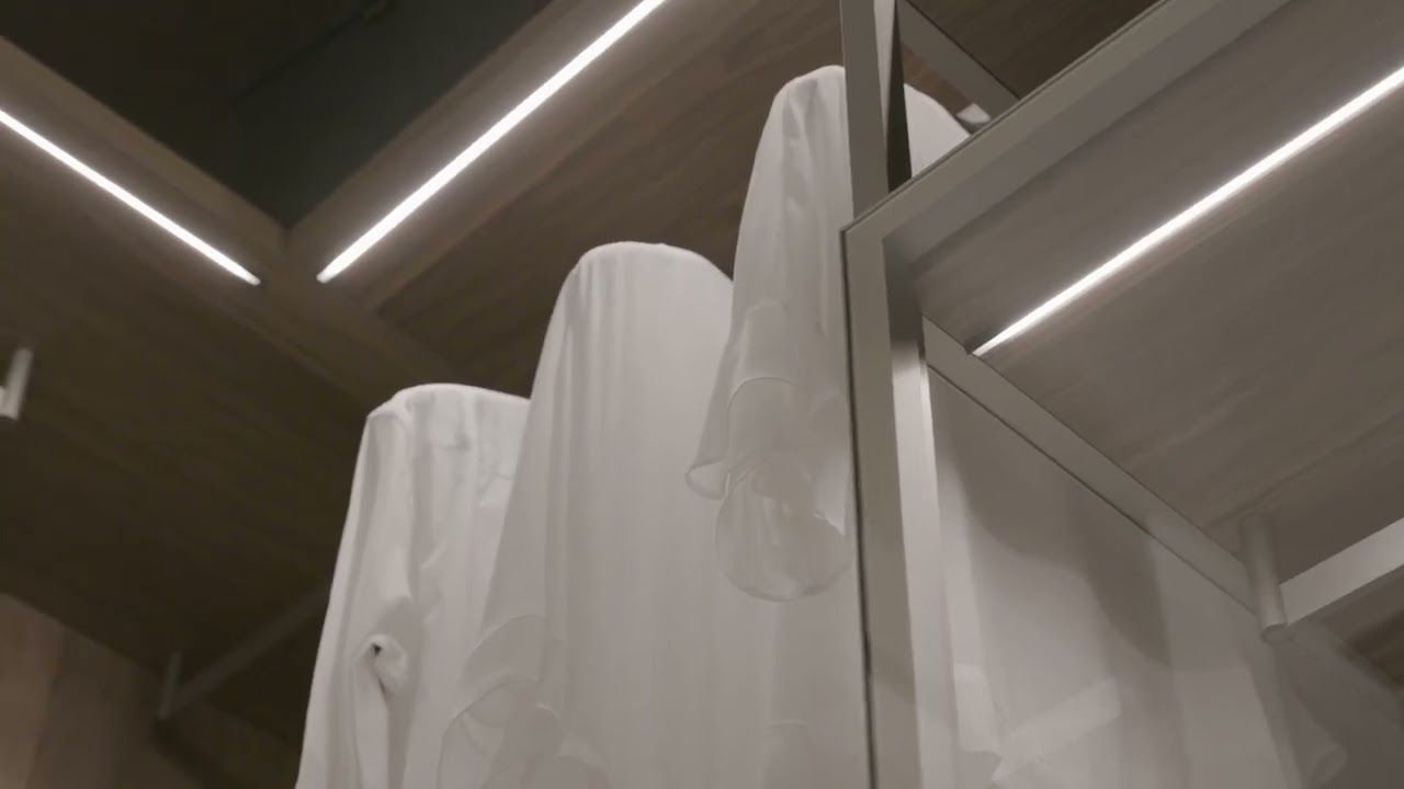 Antibes System Walk-in Closet in De Padova Showroom (Part 2)