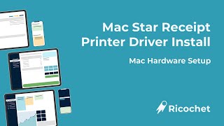 Mac Star TSP Receipt Printer Driver Install