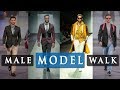 MALE MODEL RUNWAY WALK TUTORIAL: Walking tips at fashion week
