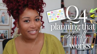 Q4 Planning That Actually Works: My 90-Day System | felicia jarrell