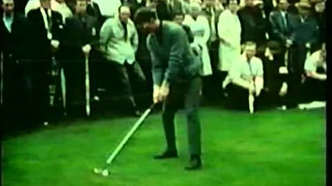 George Knudson 1967 Golf Swing
