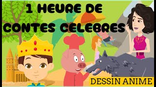 1 HEURE DE CONTES CELEBRES  - TROIS PETITS COCHONS - BLANCHE NEIGE - CENDRILLON - PIERRE ET LE LOUP