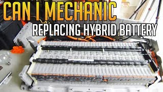 this was shocking learning how to change a hybrid battery cell